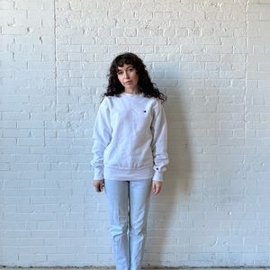 Vintage white champion sweatshirt
